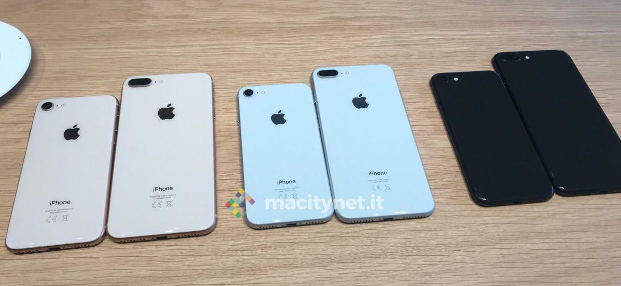 vendite di smartphone - foto famiglia iphone 8 e 8 Plus