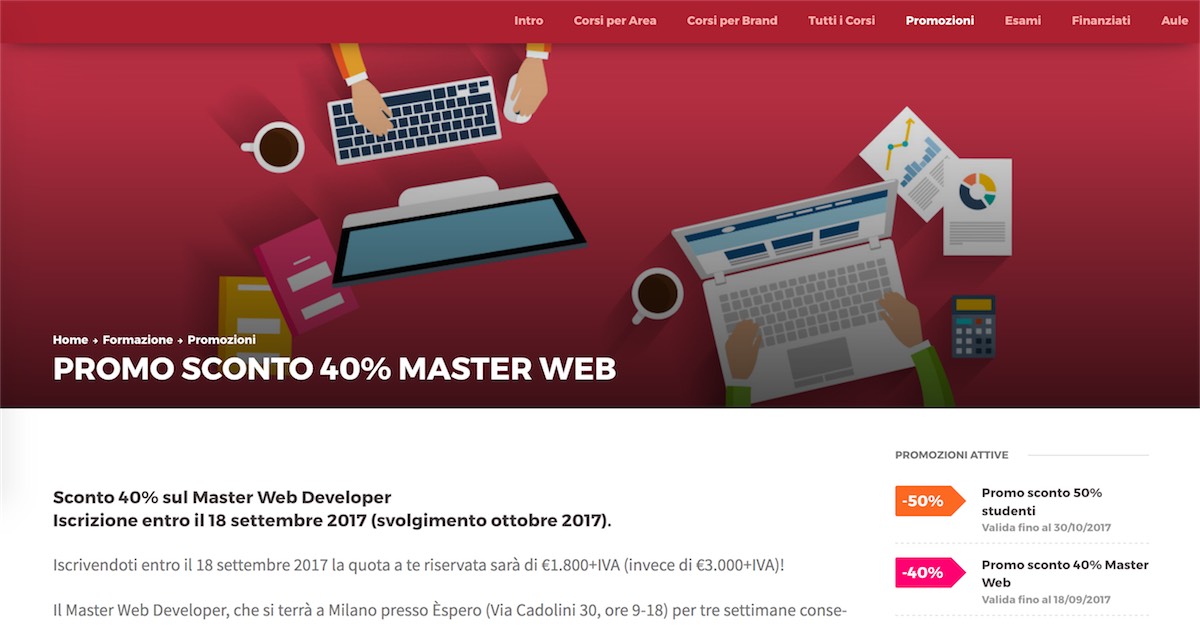 Web Developer espero master web developer 2