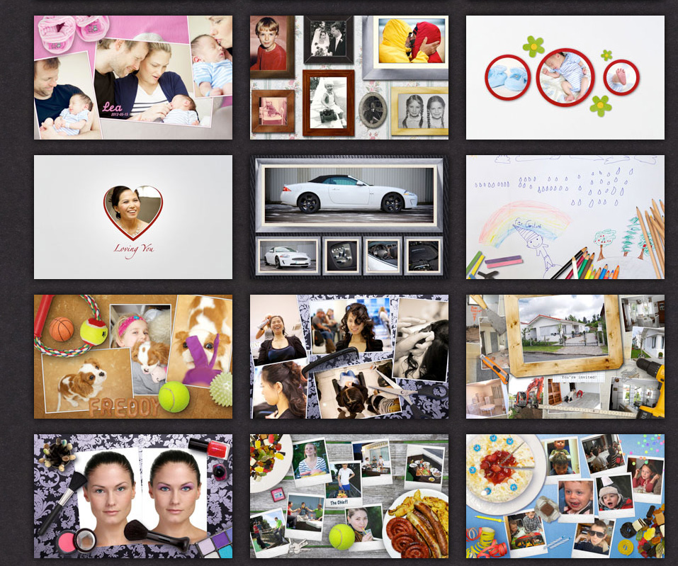 Esempi di album creati con GoodTimes