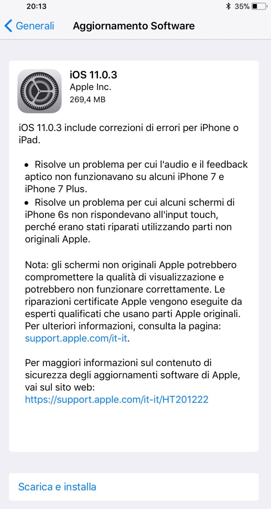 ios 11.0.3