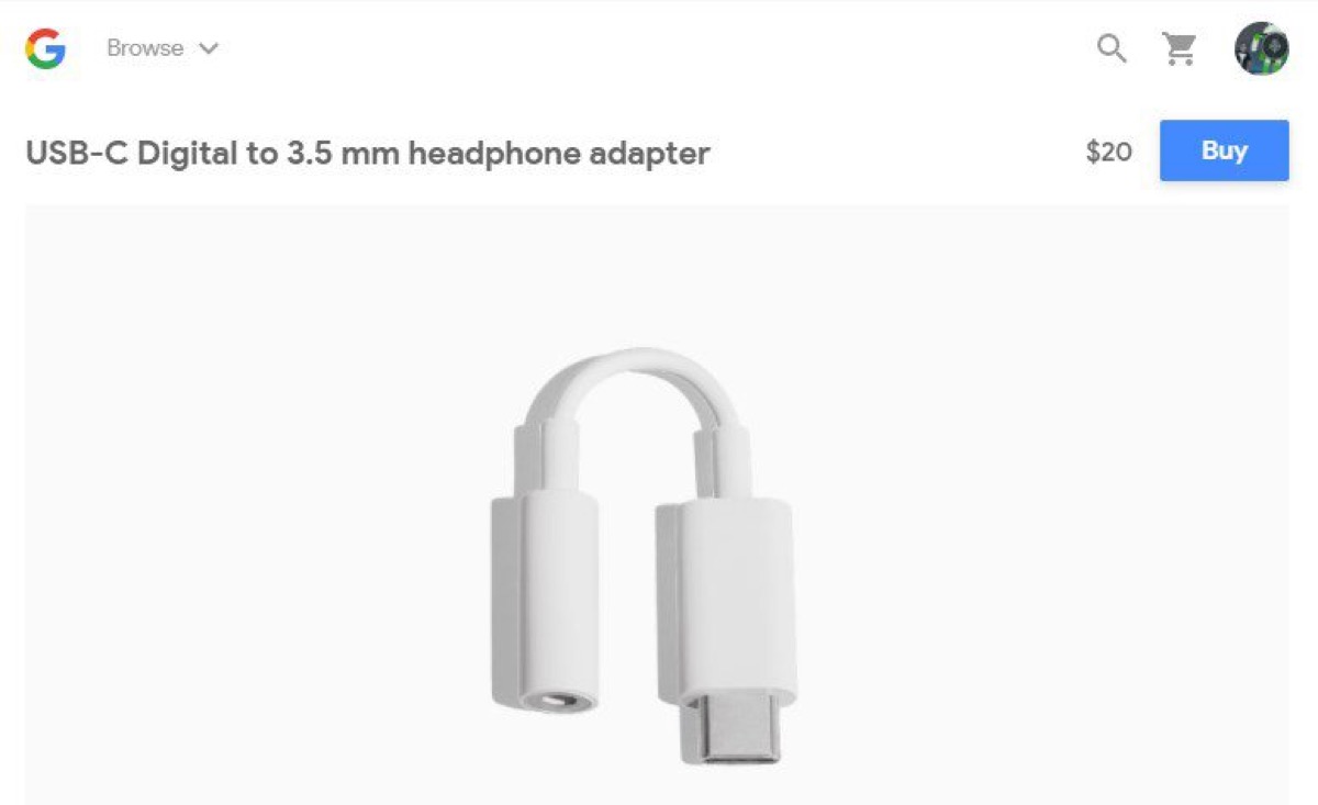 adattatore jack google