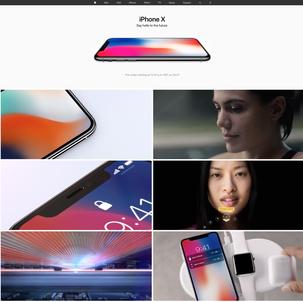 iphone x domina applecom