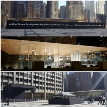 apple store Chicago ragazza samsung