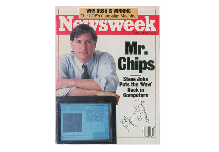 firma di Steve Jobs