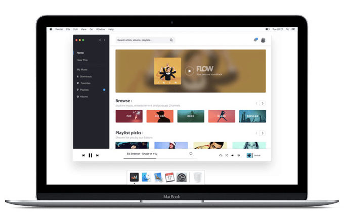 Deezer per mac e pc