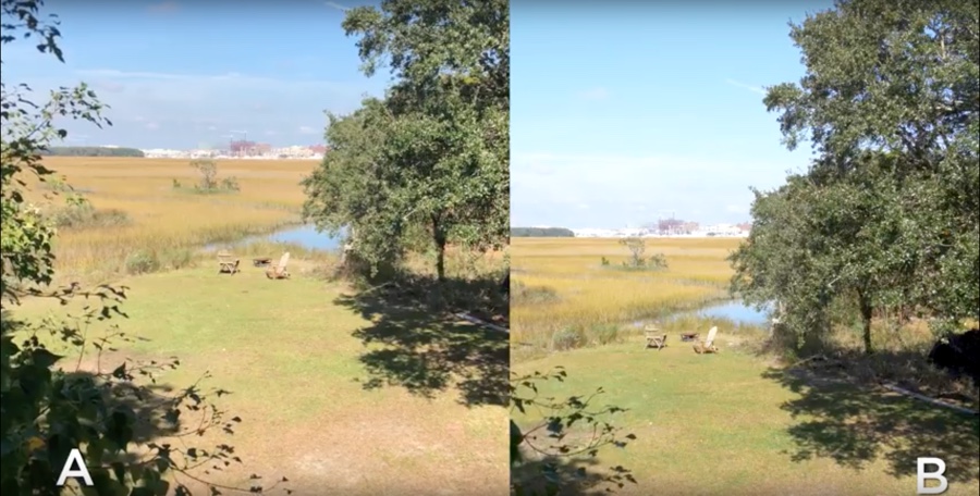 video iphoe x contro Panasonic GH5 2