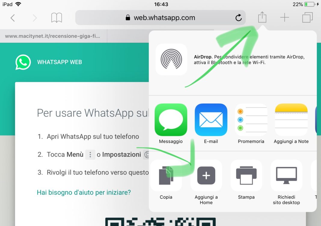 WHATSAPP web Интерфейс