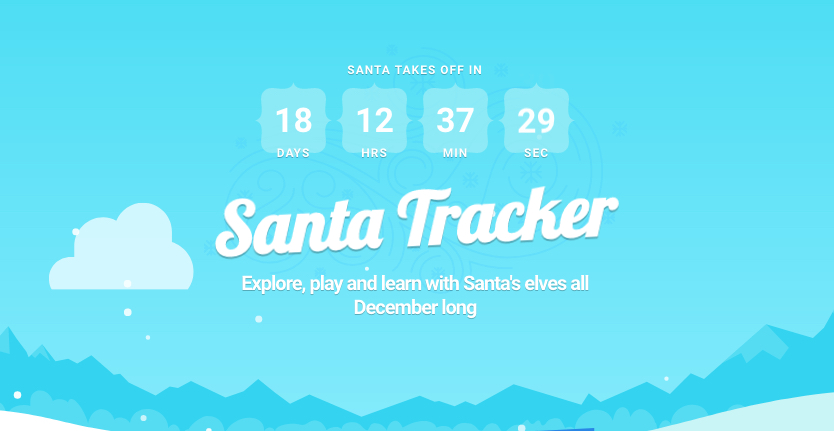 google santa tracker
