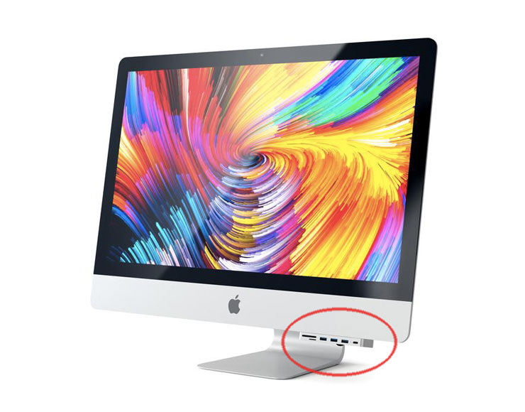 Da Satechi hub USB per l’iMac Pro Hub Satechi