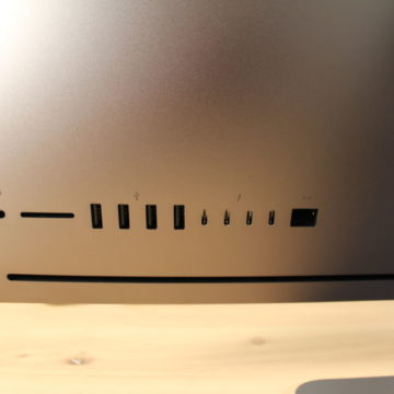 iMac Pro - vista posteriore