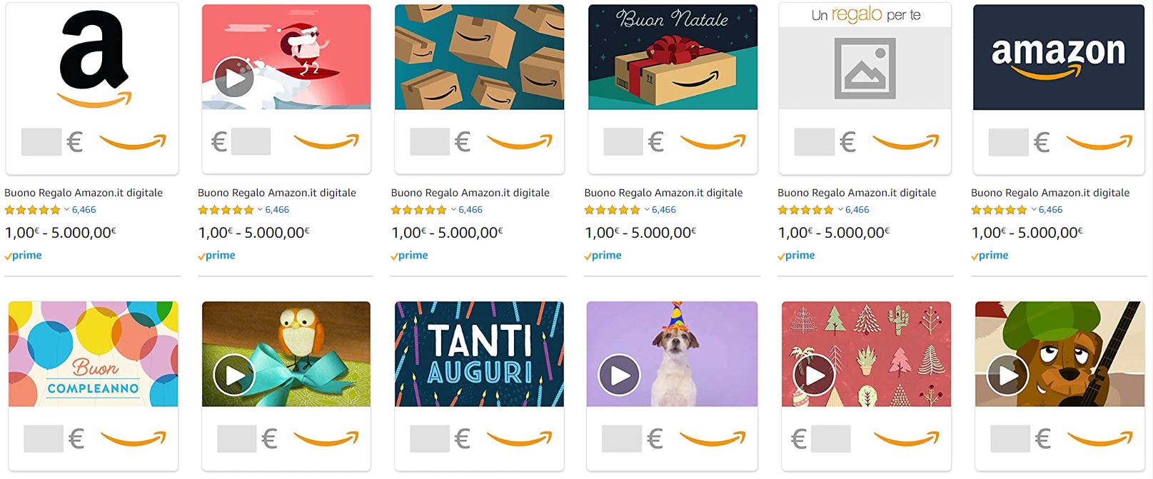 Regali last minute con i buoni Amazon: ecco come funzionano