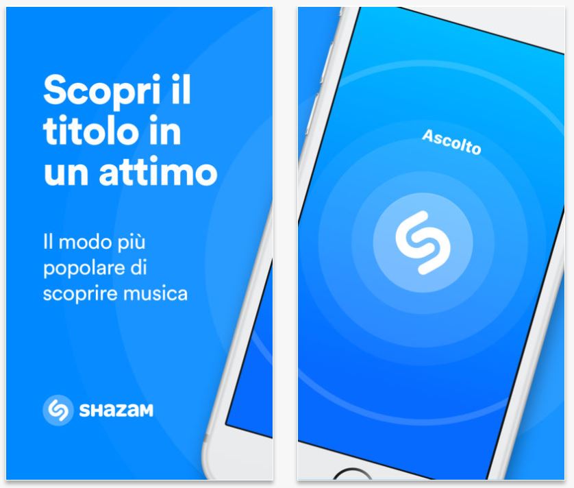 migliori app musicali per iPhone shazam offline
