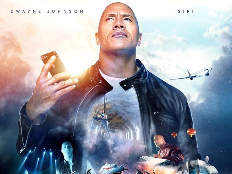 Lo spot Apple con The Rock è l’ottavo spot più visto del 2017 su YouTube
