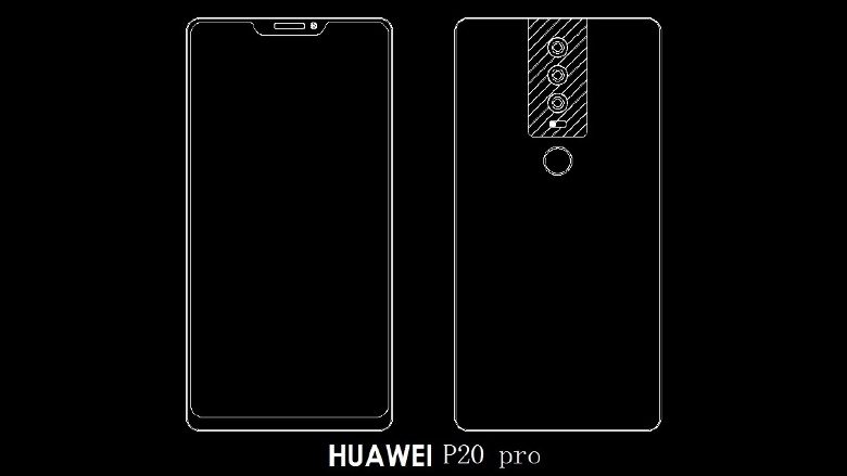 huawei p20 - foto schema con tripla fotocamera