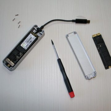 L'unità Apple installata nel JetDrive