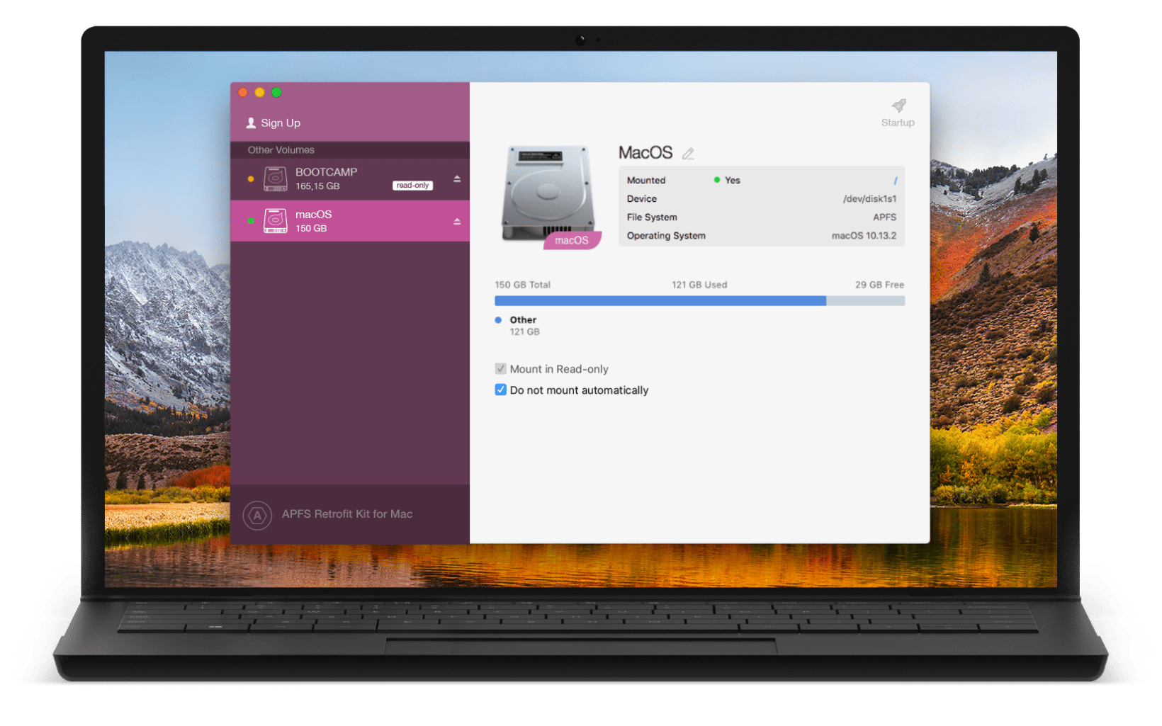 Paragon APFS Retrofit 2