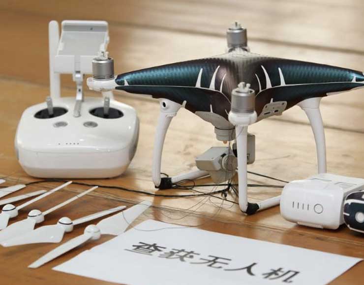 In Cina droni usati per contrabbandare migliaia di iPhone oltre confine