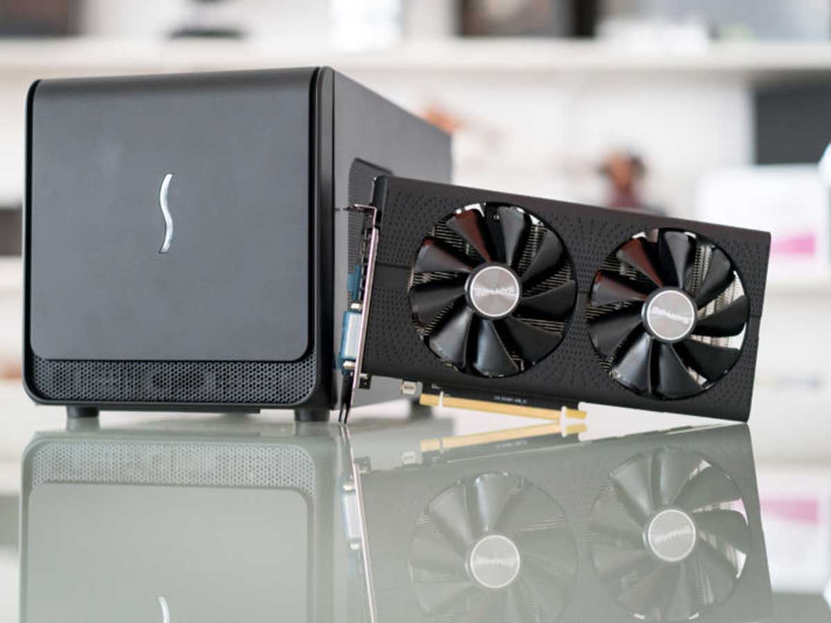 egpu prestazioni, foto egpu thunderbolt 3