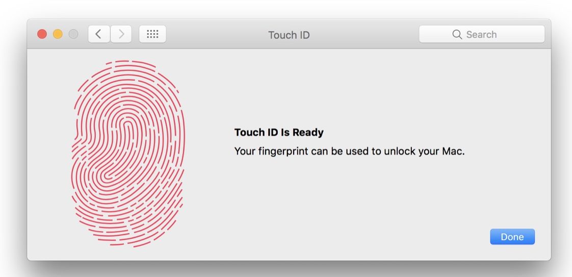 touch id e face id siti web - touch id su mac