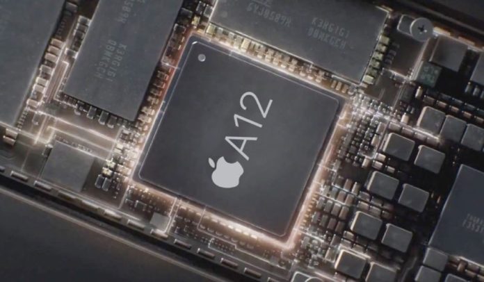 Apple A12, foto rendering processore Apple A12
