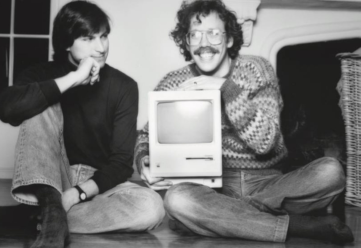 Steve Jobs e Bill Atkinson