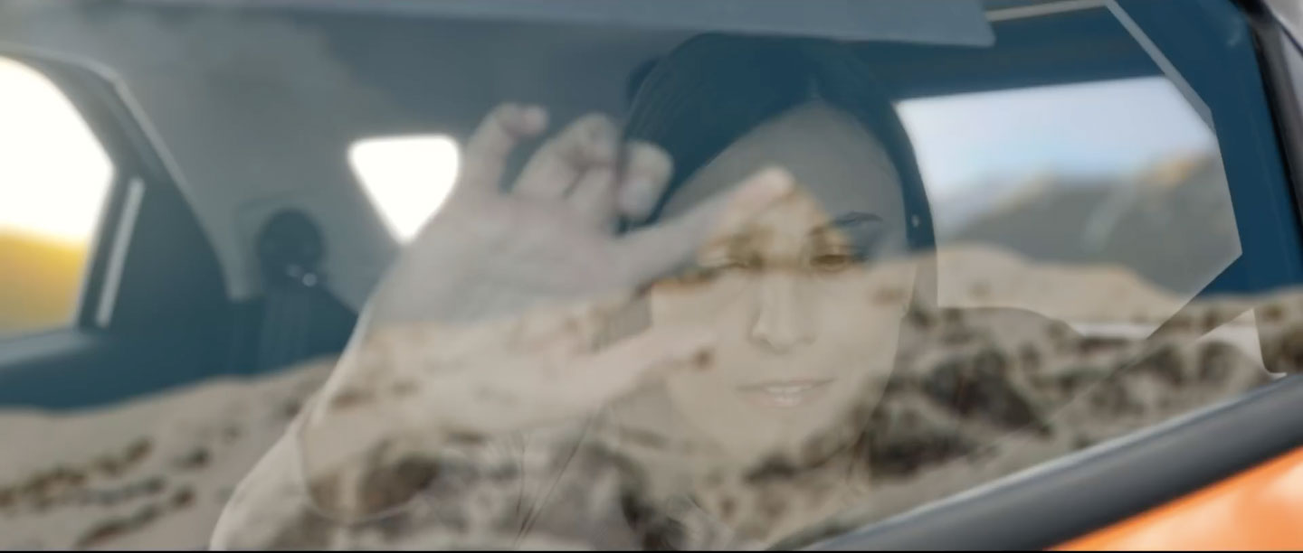 Finestrino per non vedenti