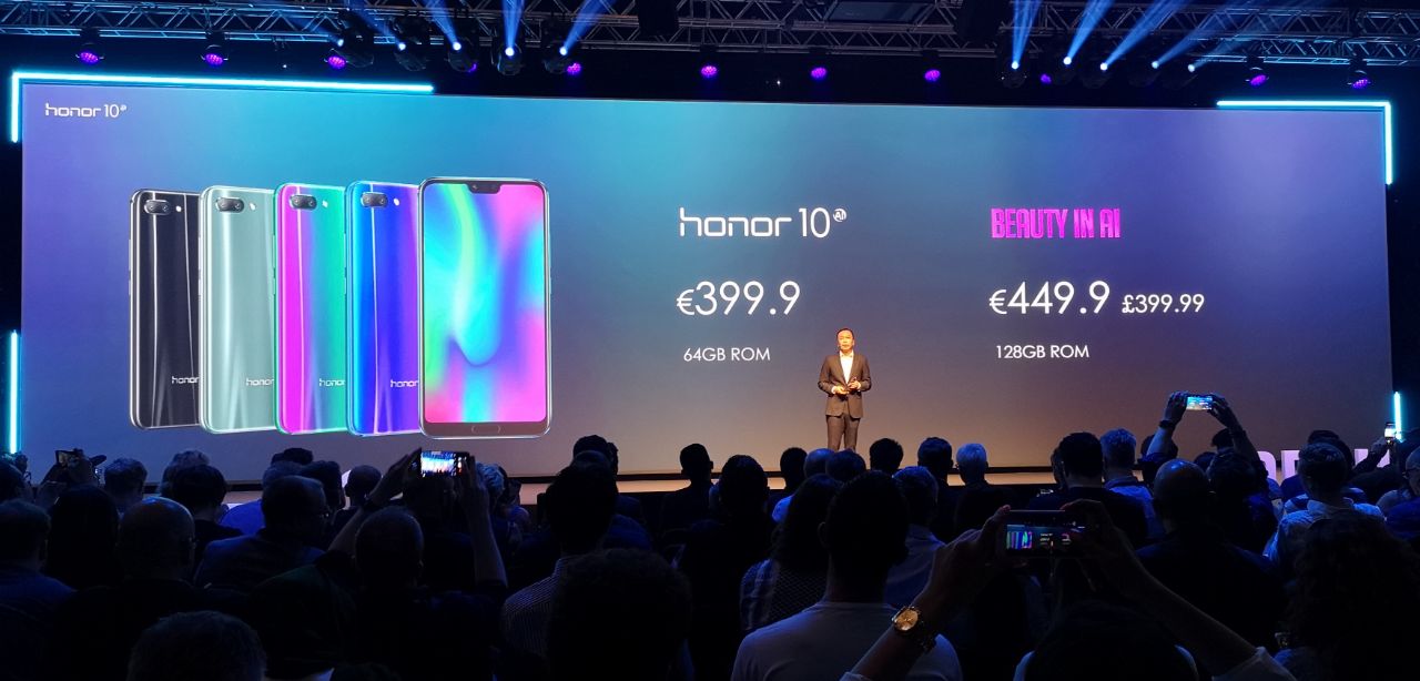 presentazione honor 10