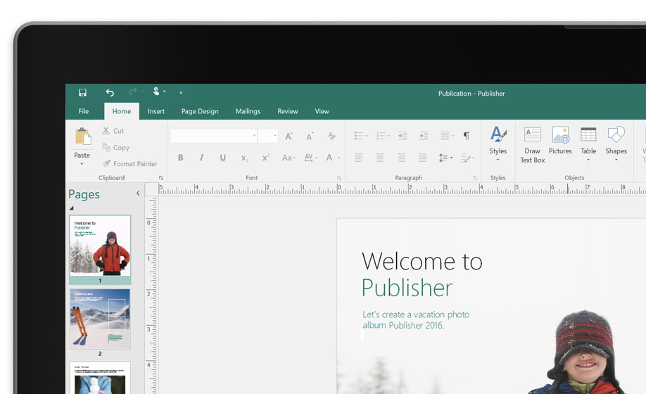 convertire Microsoft Publisher per Mac