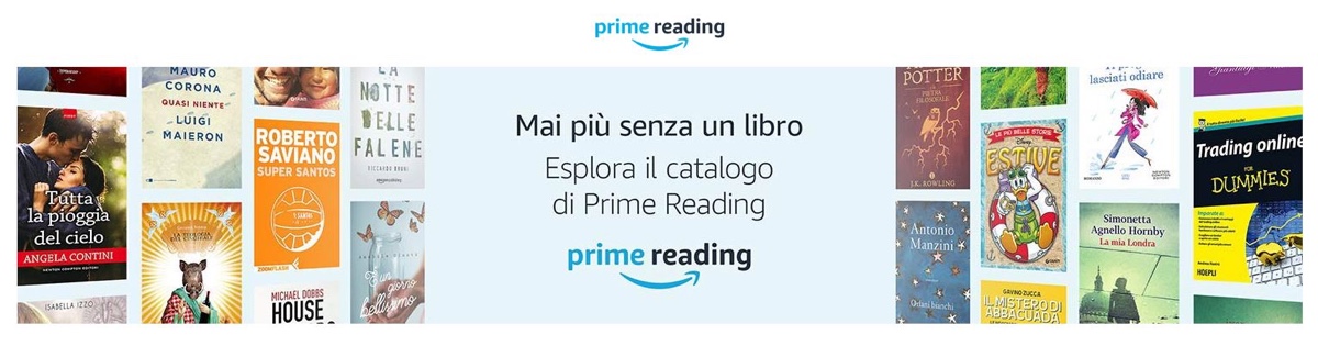 Amazon Prime Reading, centinaia di ebook gratis per gli abbonati Amazon Prime