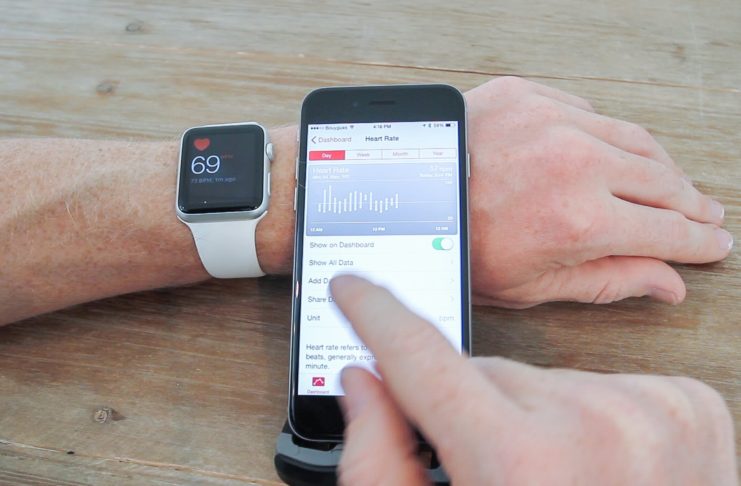 apple watch misurazione battito