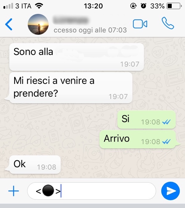 black dot iphone, foto emoji punto nero in Whatsapp