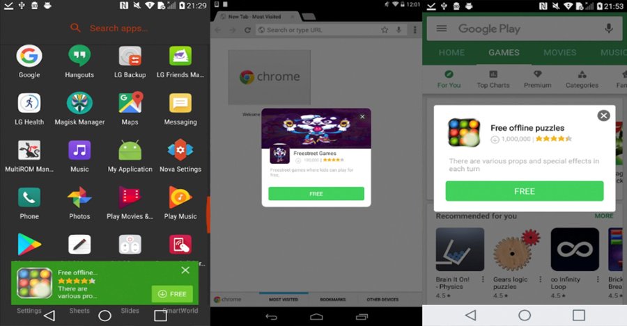 virus android - adware