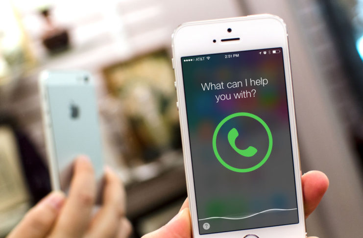 chiamate in vivavoce siri