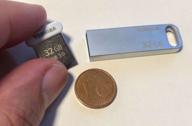 chiavette USB Toshiba Transmemory U363 e Transmemory U364