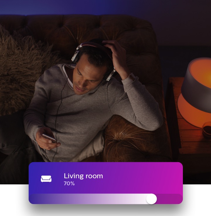 app Philips hue , foto aggiornamento Philips Hue