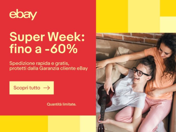 Il Super Week End eBay fino al 29 Maggio con iPhone X, TV, OLED a prezzi mai visti