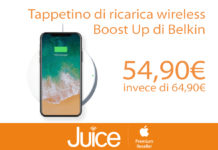 Da Juice la ricarica senza fili costa meno: in sconto la base Belkin Boost Up