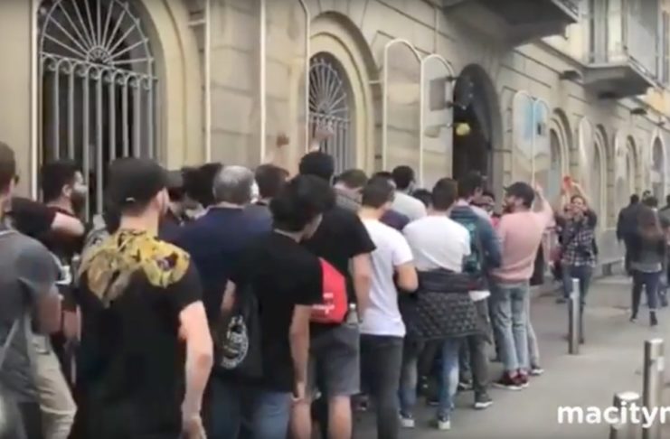 oneplus 6 temporary store milano