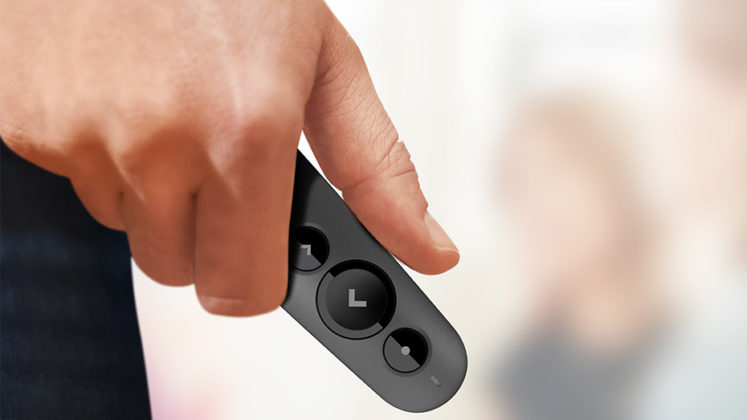 Logitech R500, un telecomando laser per presentazioni con Mac e PC