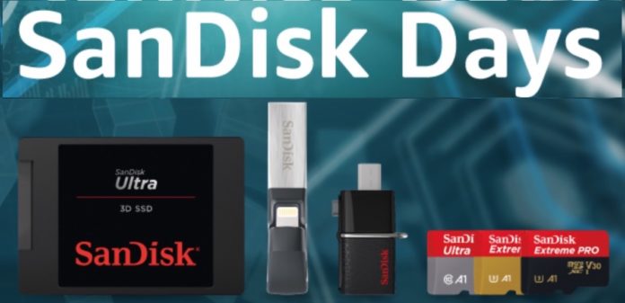SanDisk Days: nuove memorie flash e SSD interni ed esterni in offerta su Amazon