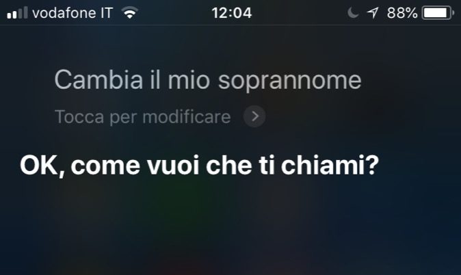 correggere siri