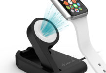 Offerta: supporto Apple Watch con piastra di ricarica incorporata a 23,99 euro