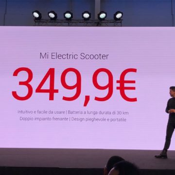Xiaomi Mi Scooter correrà anche in Italia a 349 euro