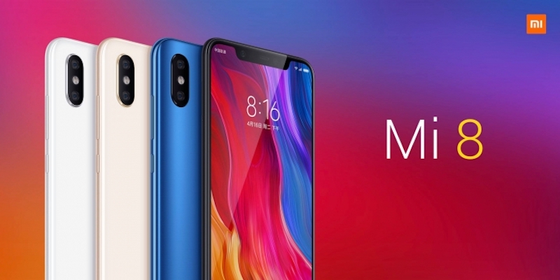 Xiaomi Mi 8 è ufficiale, eccolo con notch e Touch ID incorporato nello schermo della