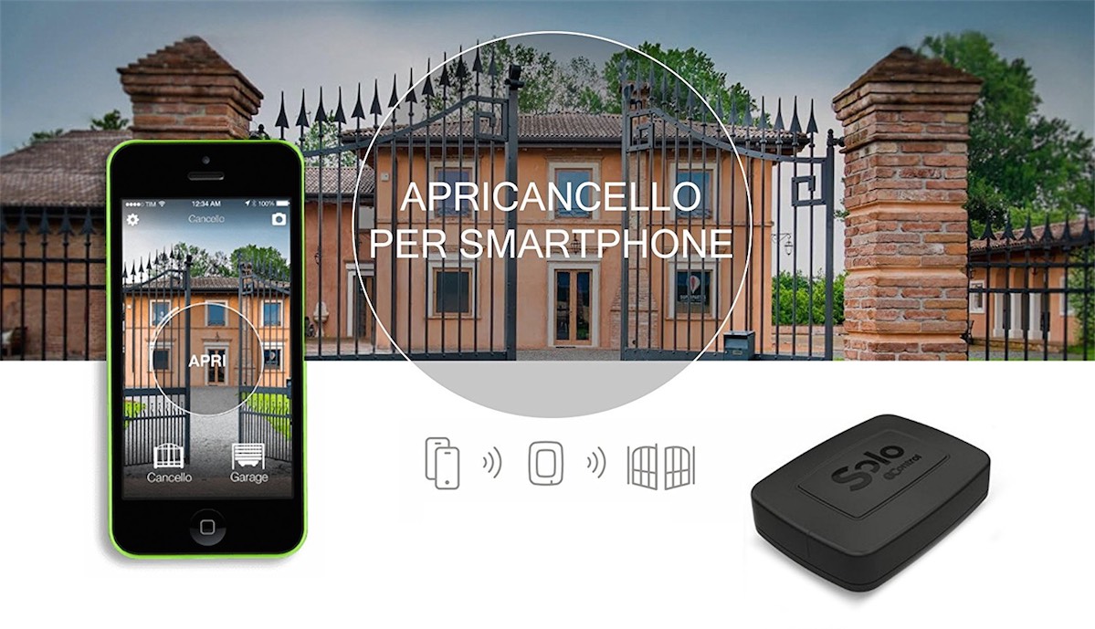 Fai un selfie con il cancello o la basculante: puoi vincere un iPhone X con 1Control SOLO