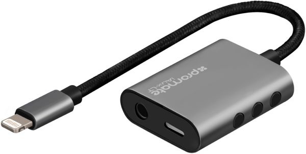 Un adattatore per cuffie su porta Lightning