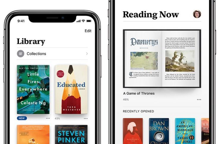 Apple presenta la nuova app Books iOS 12