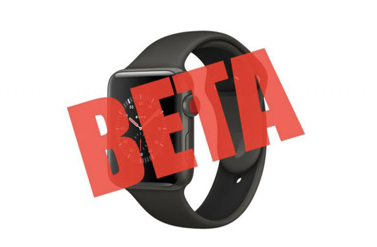 beta di watchOS