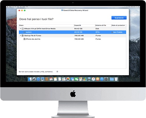 EaseUS Data Recovery Wizard for Mac, recupero dati persi a portata di click