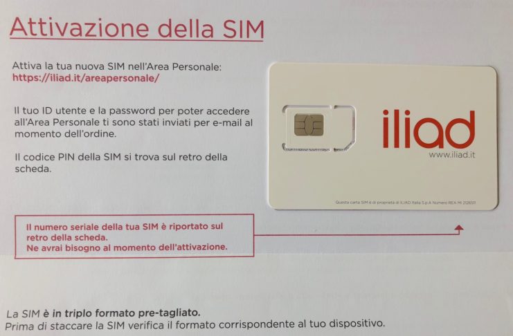 SIM iliad, ritardi nelle consegne